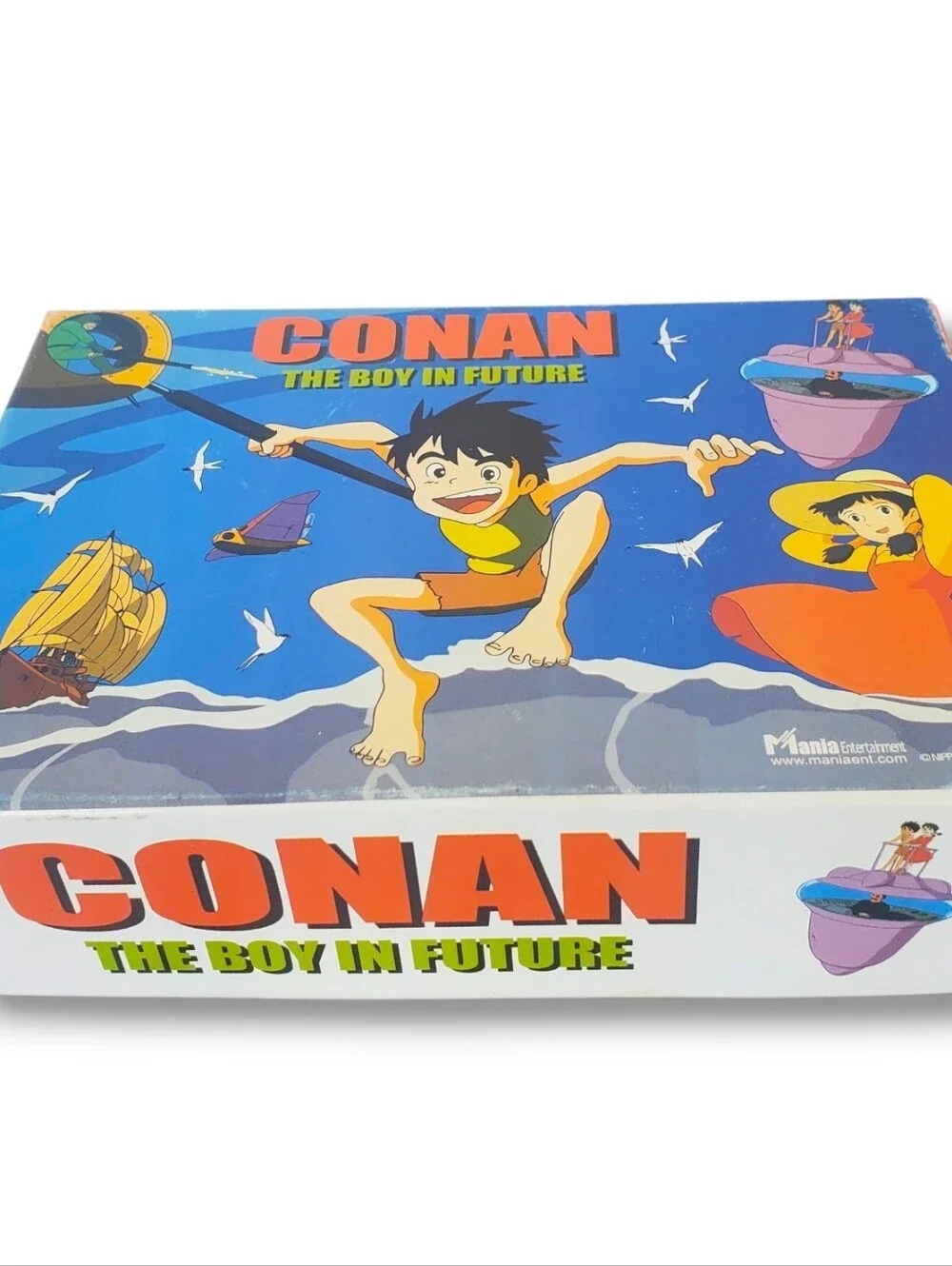 Vintage Conan The Boy in Future Jigsaw Puzzle Complete w/ Box Anime Hayao Retro